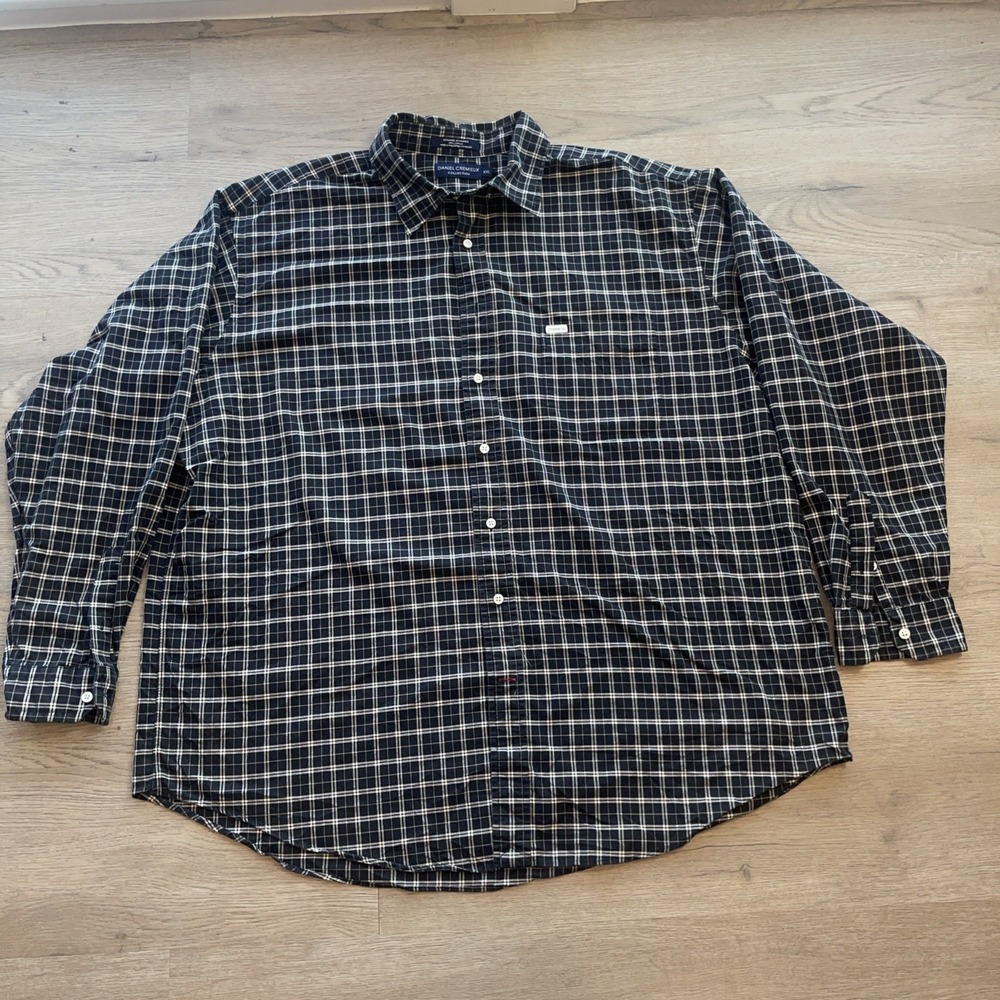 Daniel Cremieux Collection Men's XXL Button up Short Sleeve Shirt  100% Cotton